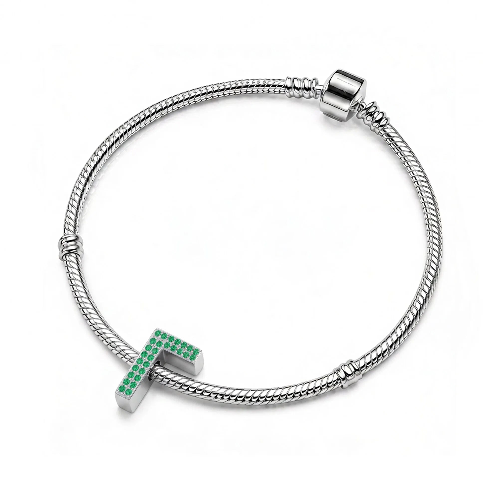 Green Letter Γ / Gamma Charm