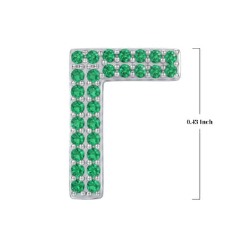 Green Letter Γ / Gamma Charm