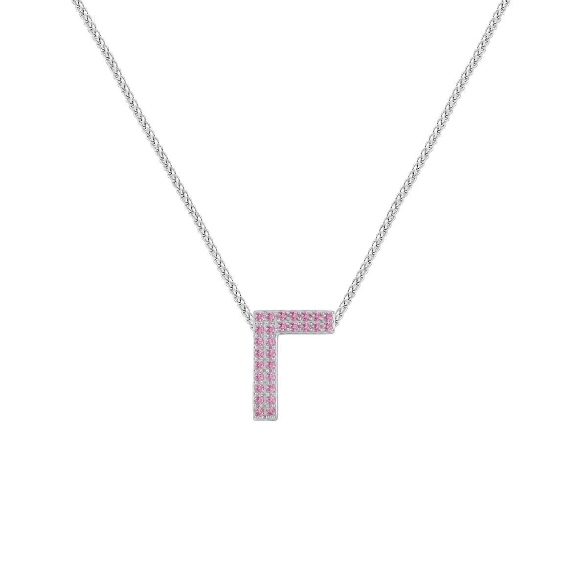 Pink Letter Γ / Gamma Charm