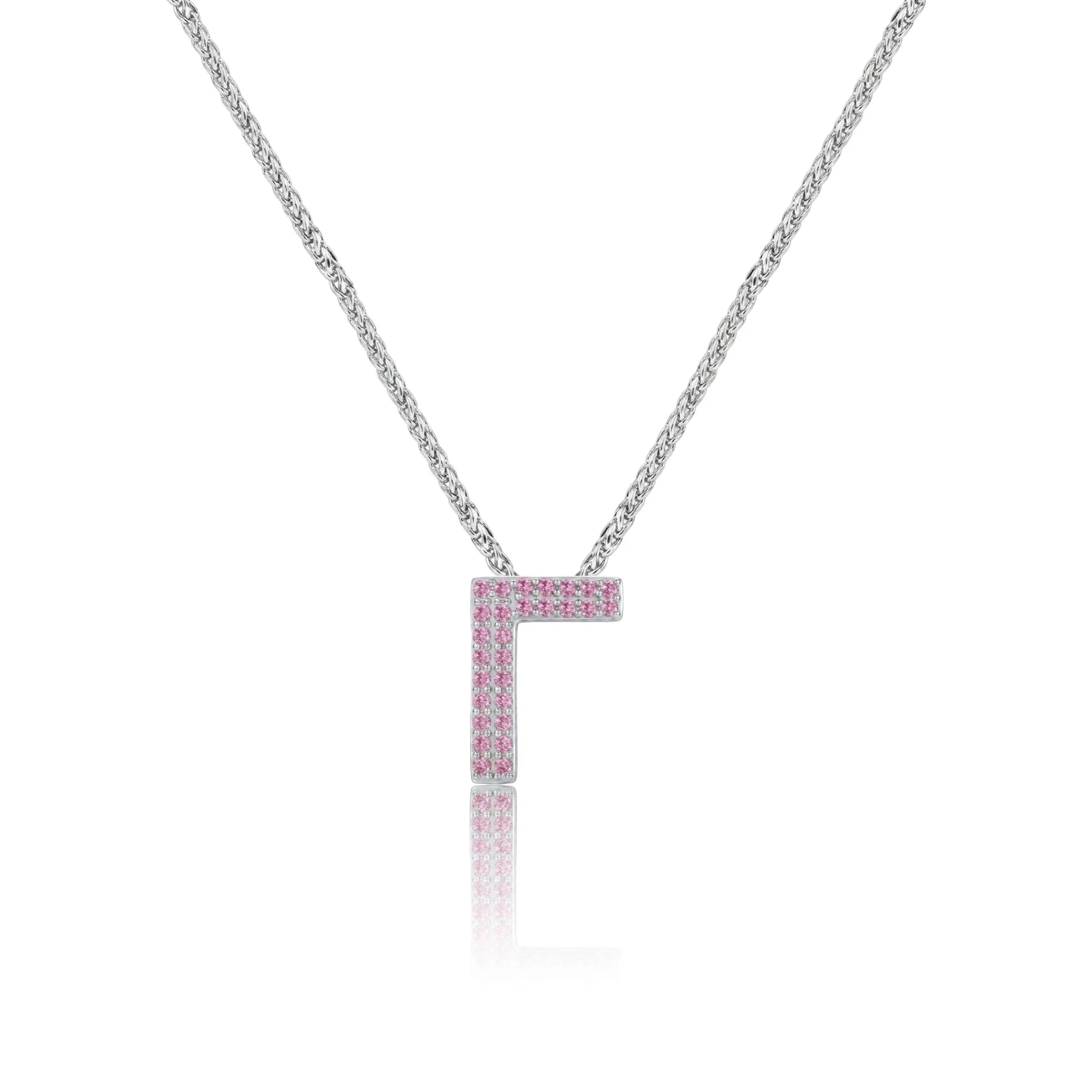 Pink Letter Γ / Gamma Charm