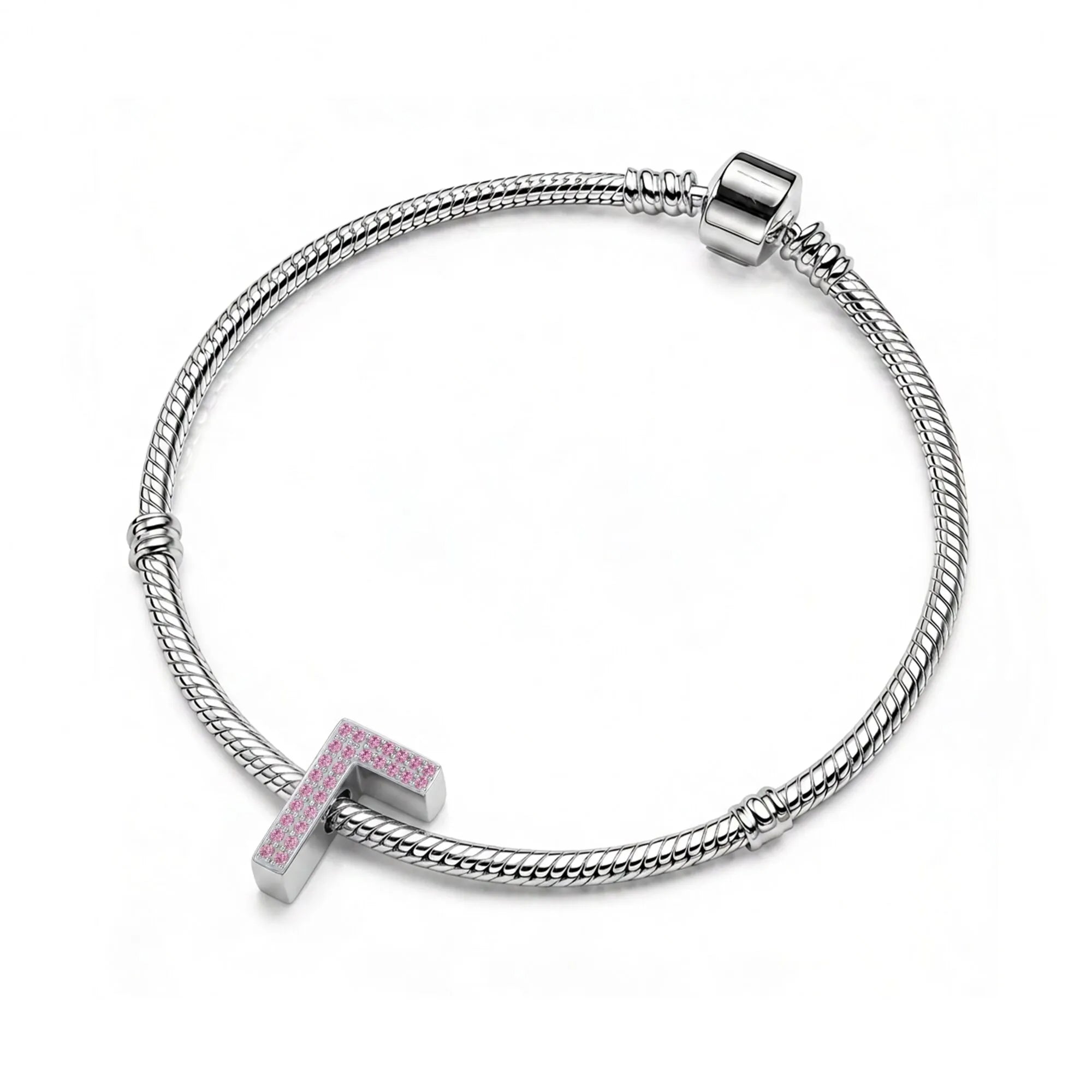Pink Letter Γ / Gamma Charm
