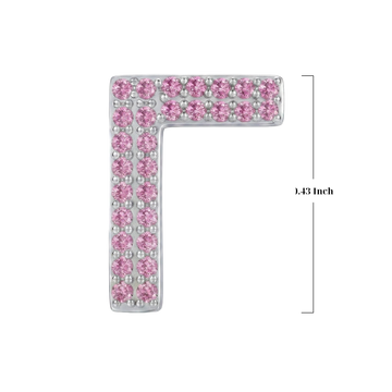 Pink Letter Γ / Gamma Charm