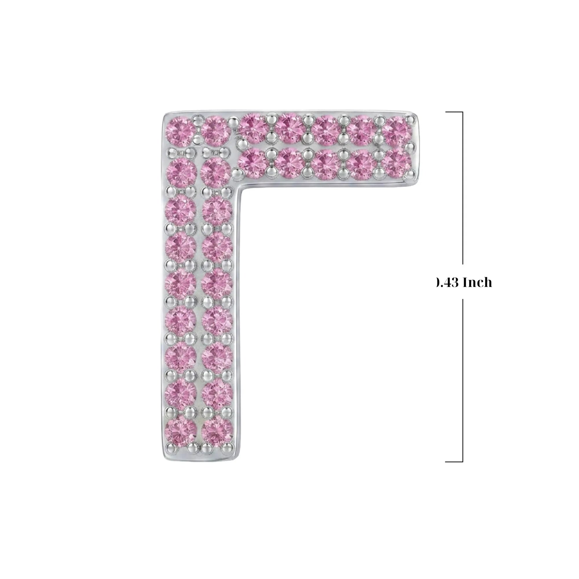 Pink Letter Γ / Gamma Charm