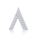 Silver Letter Λ / Lambda Charm