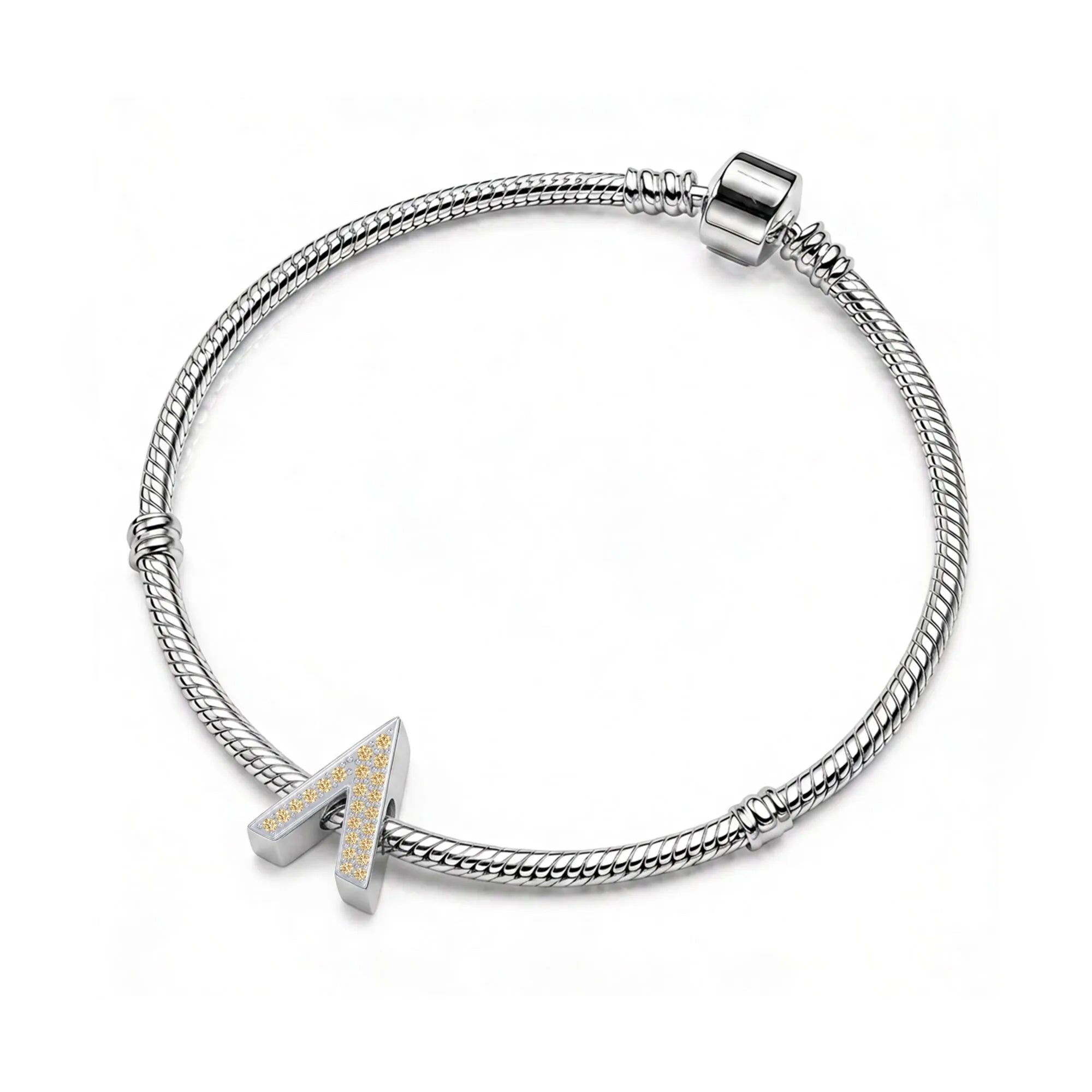 Gold Letter Λ / Lambda Charm