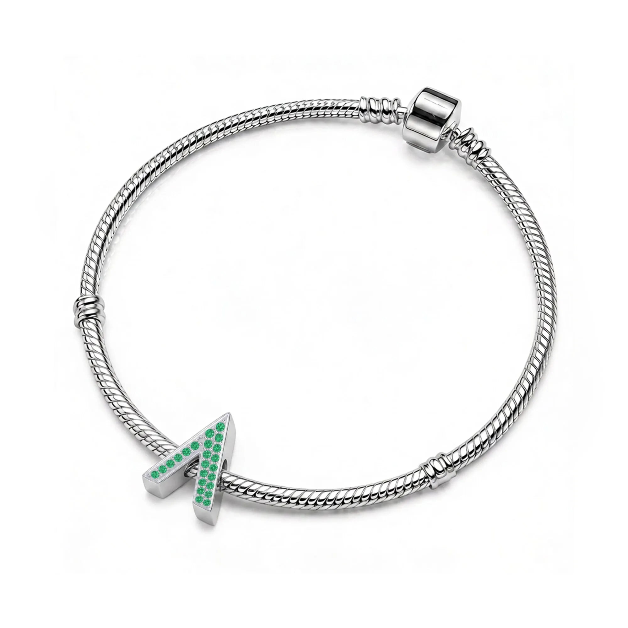 Green Letter Λ / Lambda Charm
