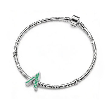 Green Letter Λ / Lambda Charm