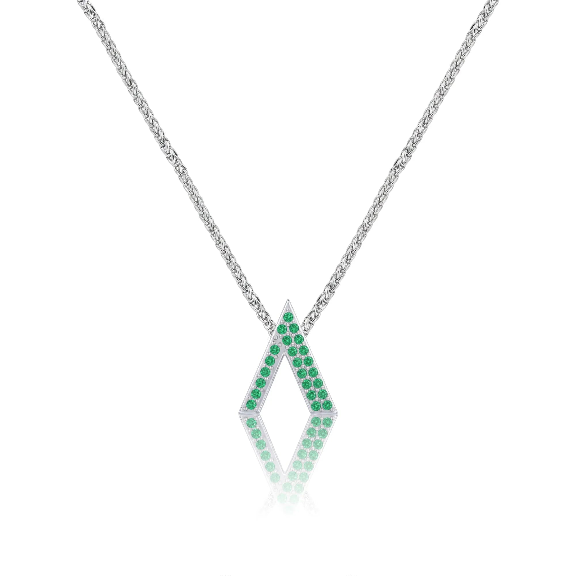 Green Letter Λ / Lambda Charm