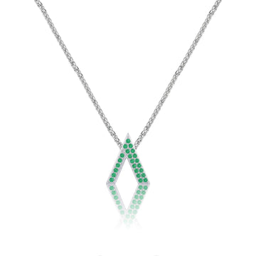 Green Letter Λ / Lambda Charm
