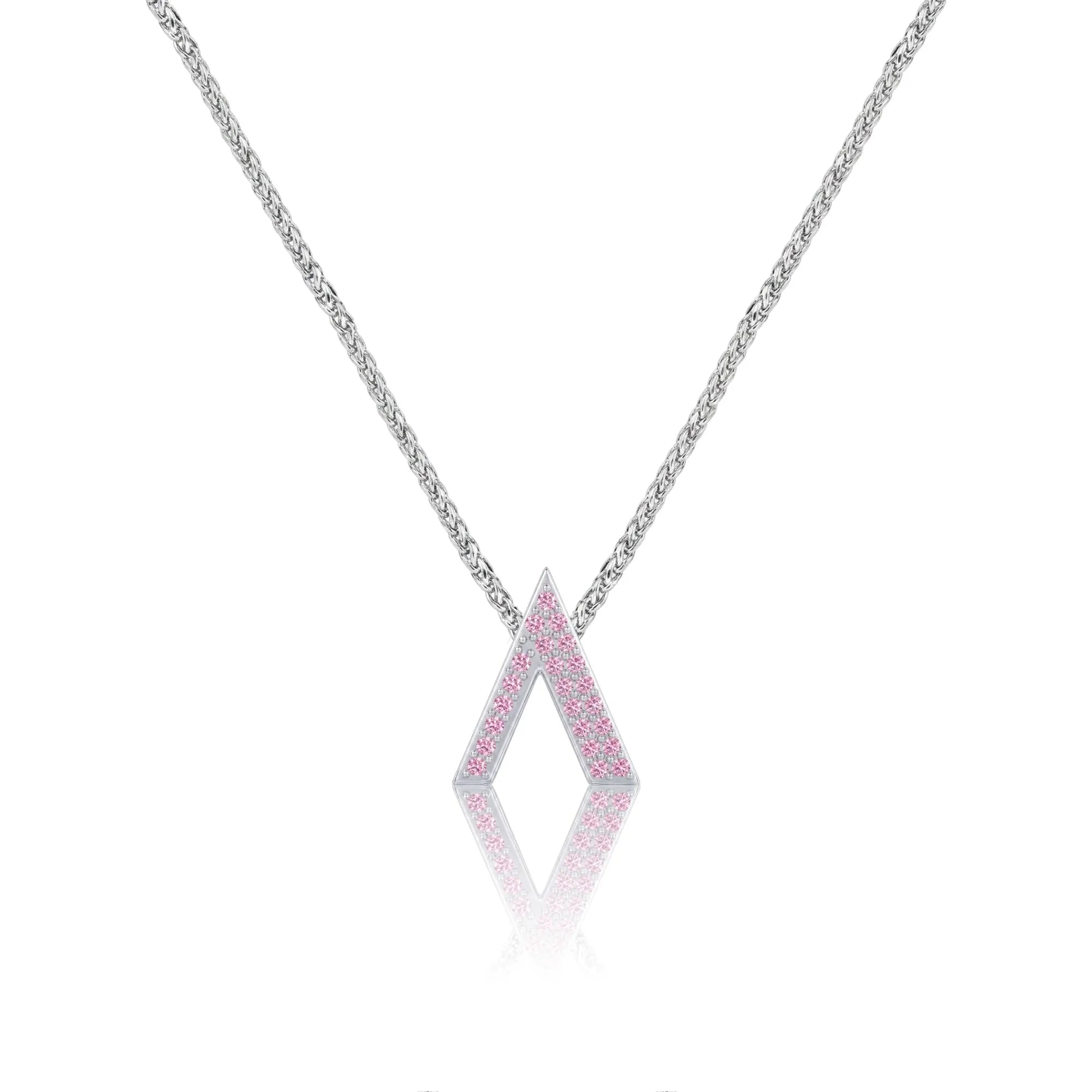 Pink Letter Λ / Lambda Charm