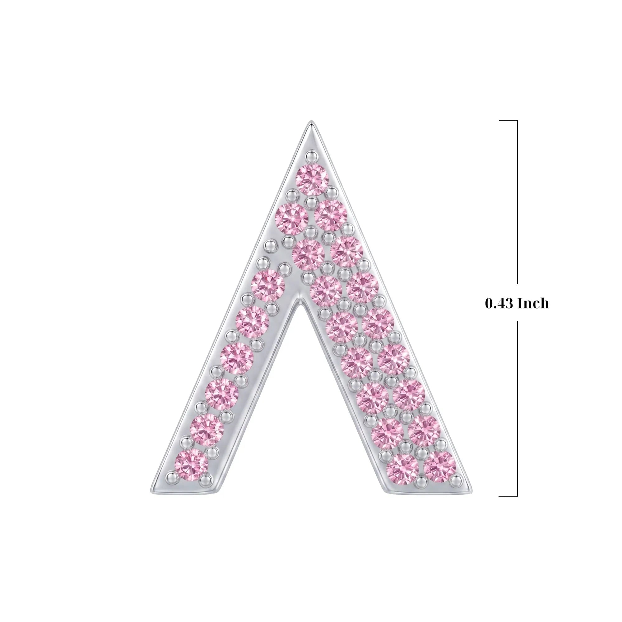 Pink Letter Λ / Lambda Charm