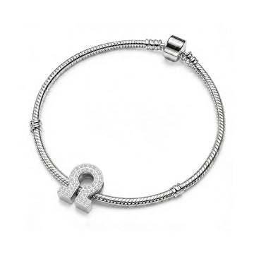 Silver Letter Ω / Omega Charm
