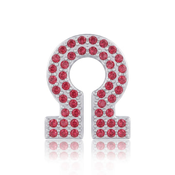 Red Letter Ω / Omega Charm