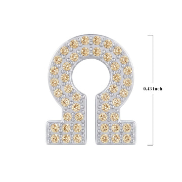 Gold Letter Ω / Omega Charm
