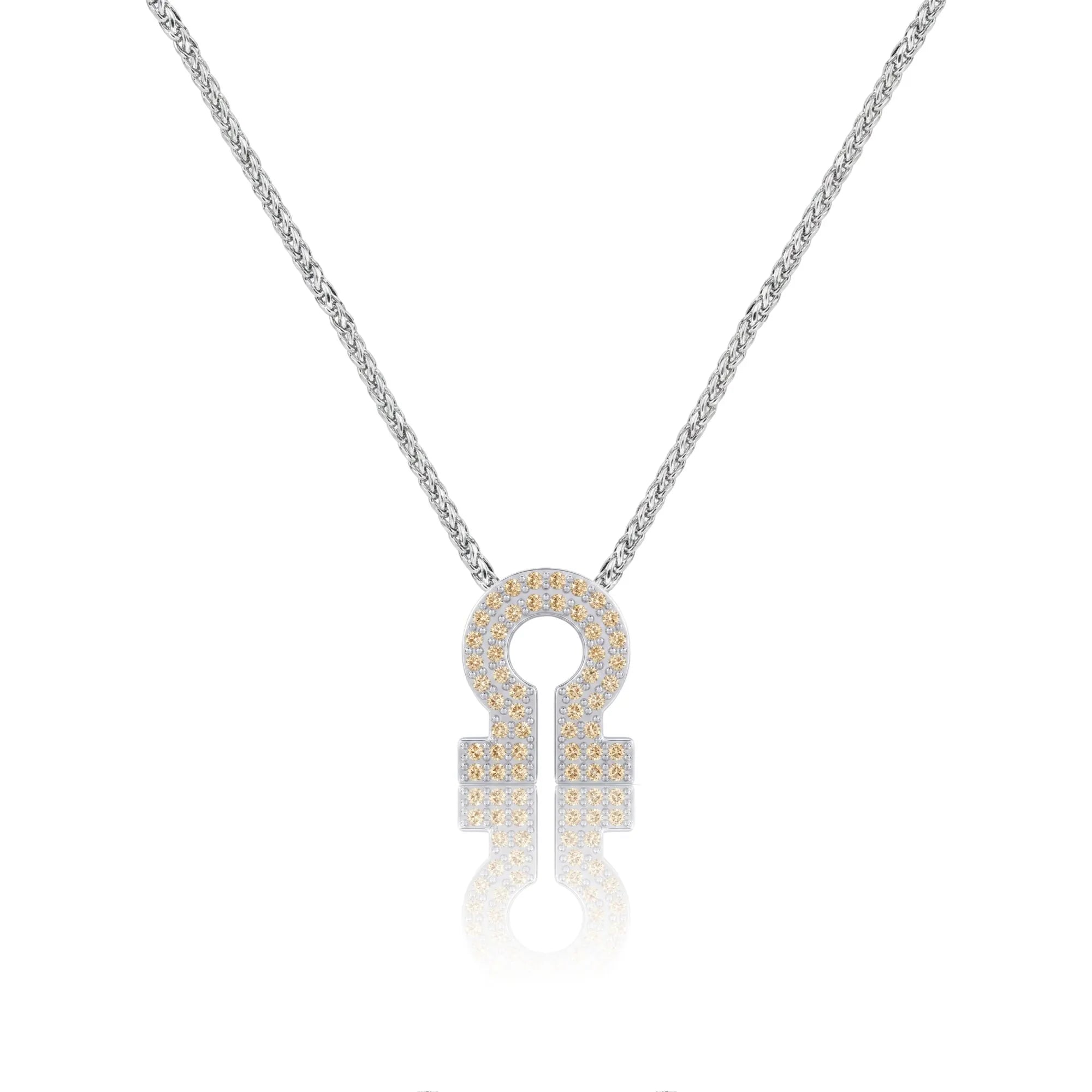 Gold Letter Ω / Omega Charm