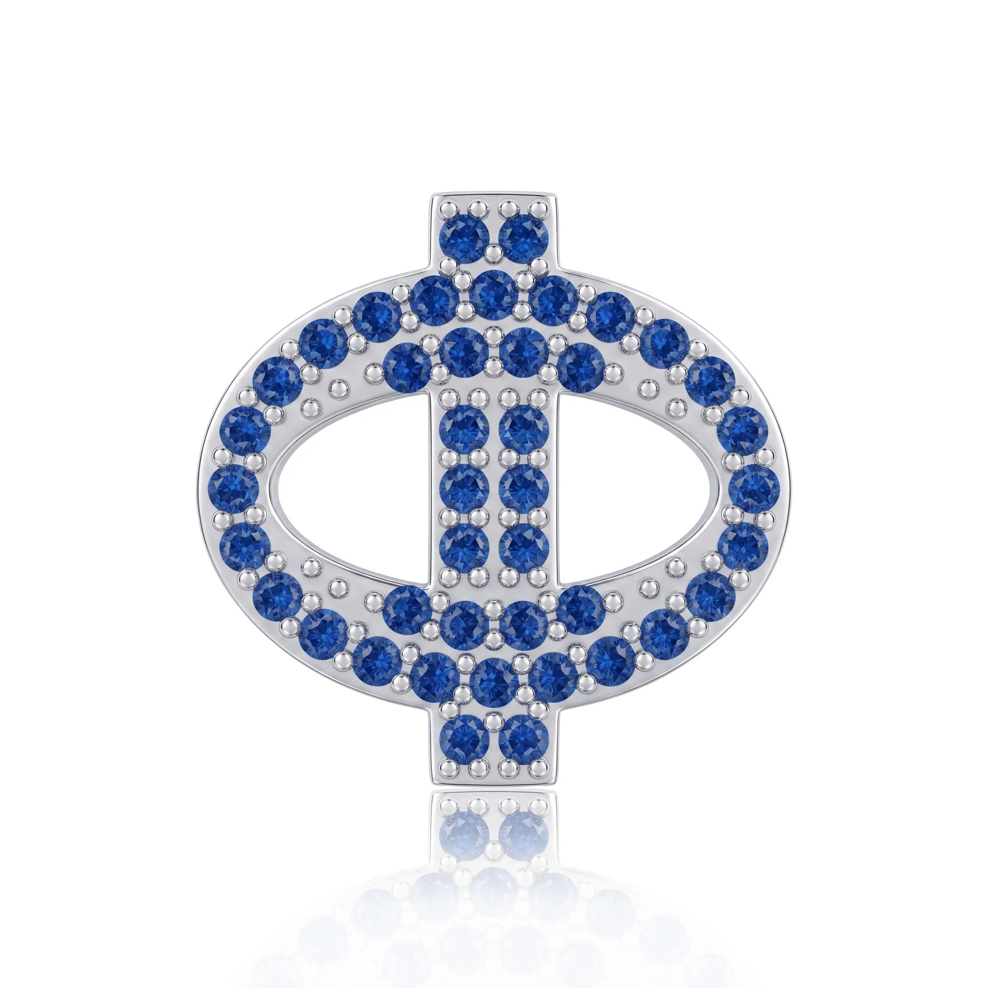 Blue Letter Φ / Phi Charm