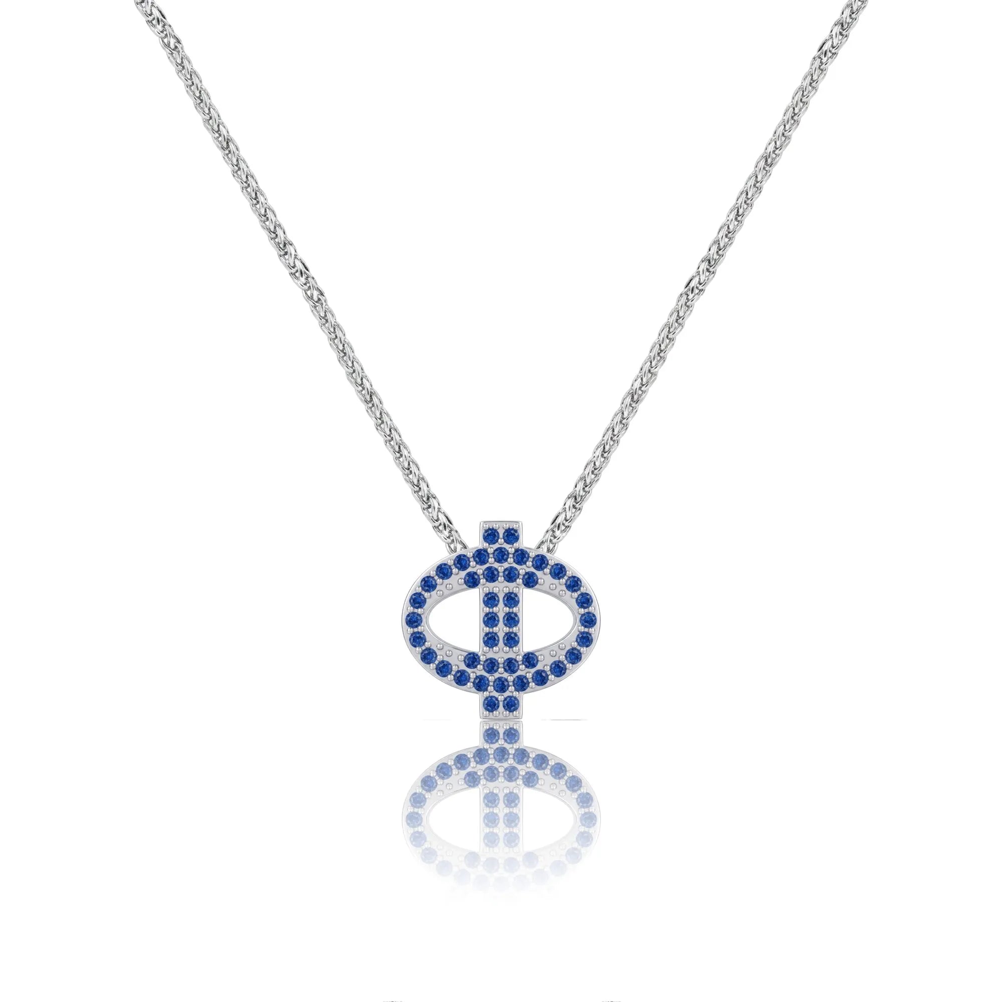 Blue Letter Φ / Phi Charm