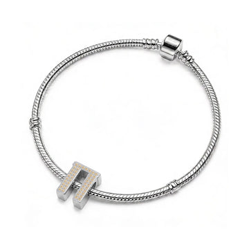Gold Letter Π / Pi Charm