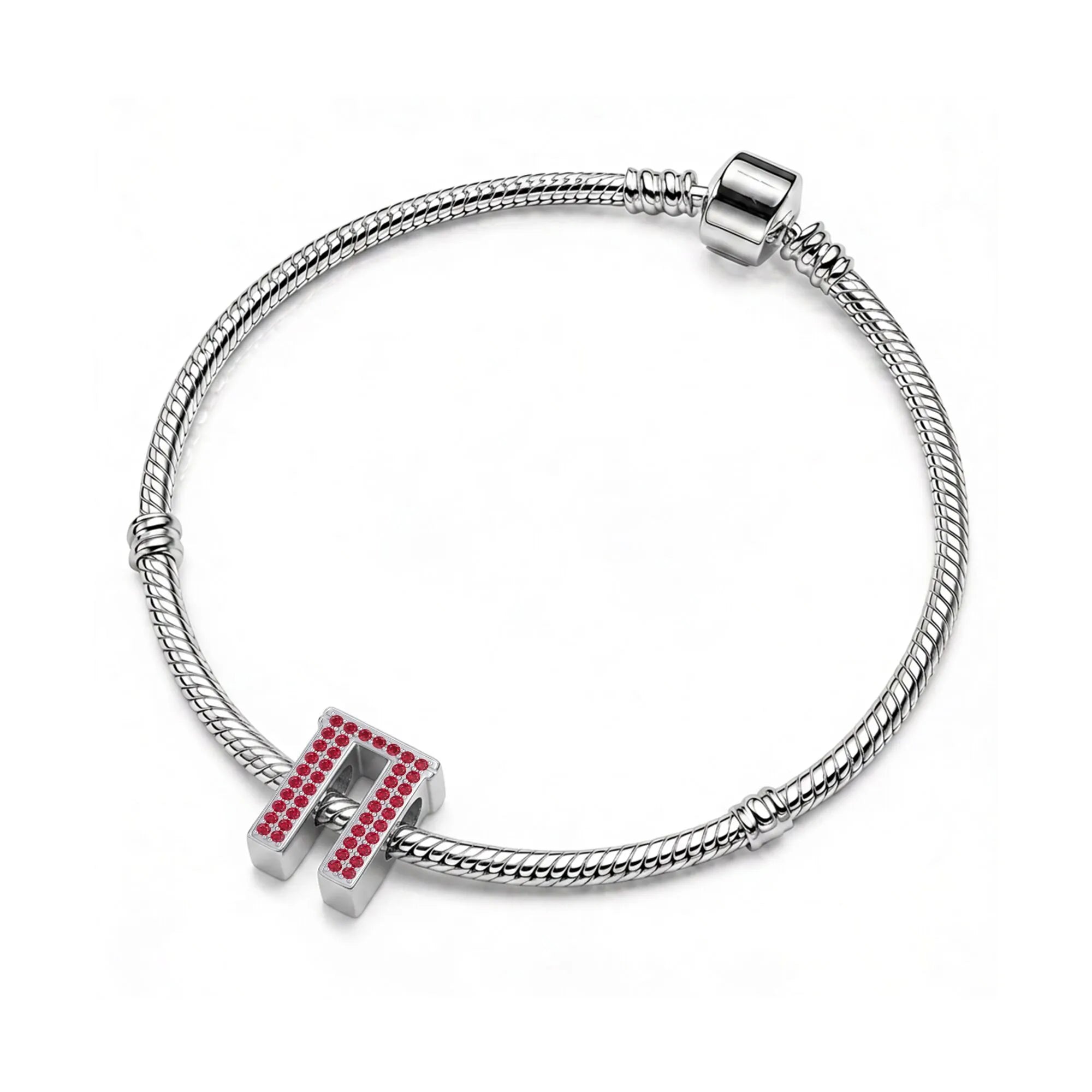 Red Letter Π / Pi Charm