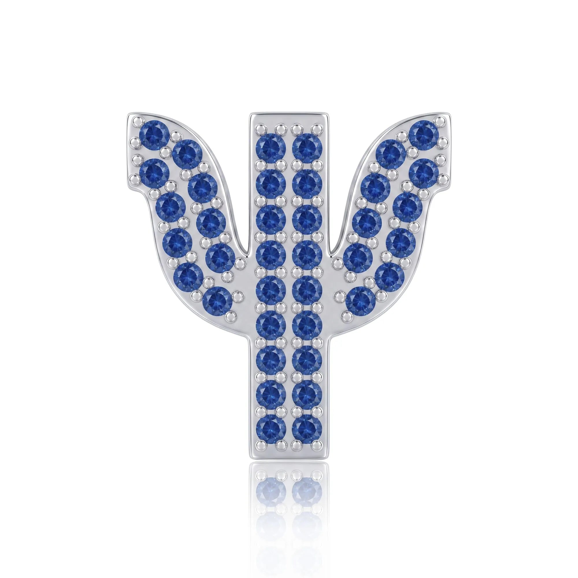 Blue Letter Ψ / Psi Charm