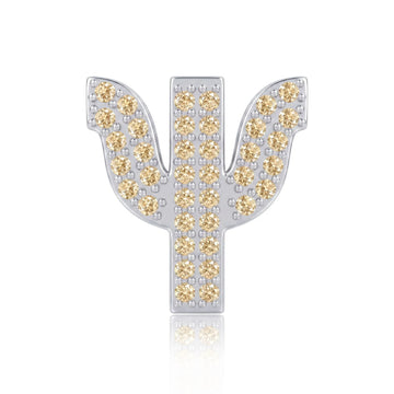 Gold Letter Ψ / Psi Charm