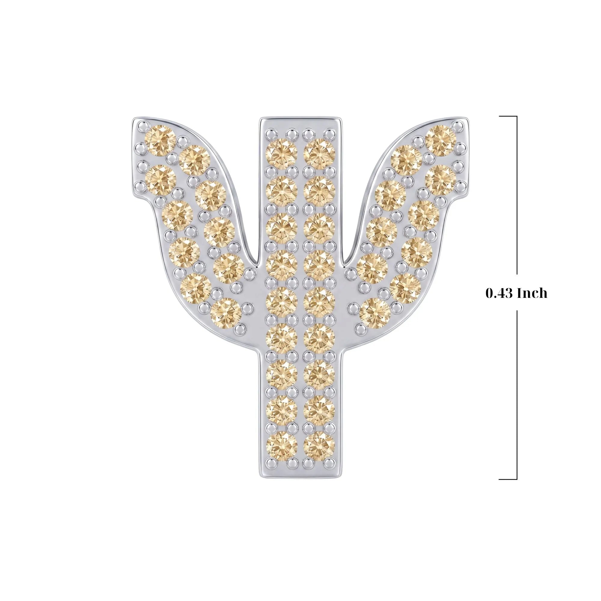 Gold Letter Ψ / Psi Charm