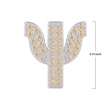 Gold Letter Ψ / Psi Charm