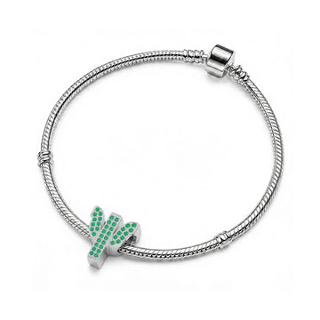 Green Letter Ψ / Psi Charm