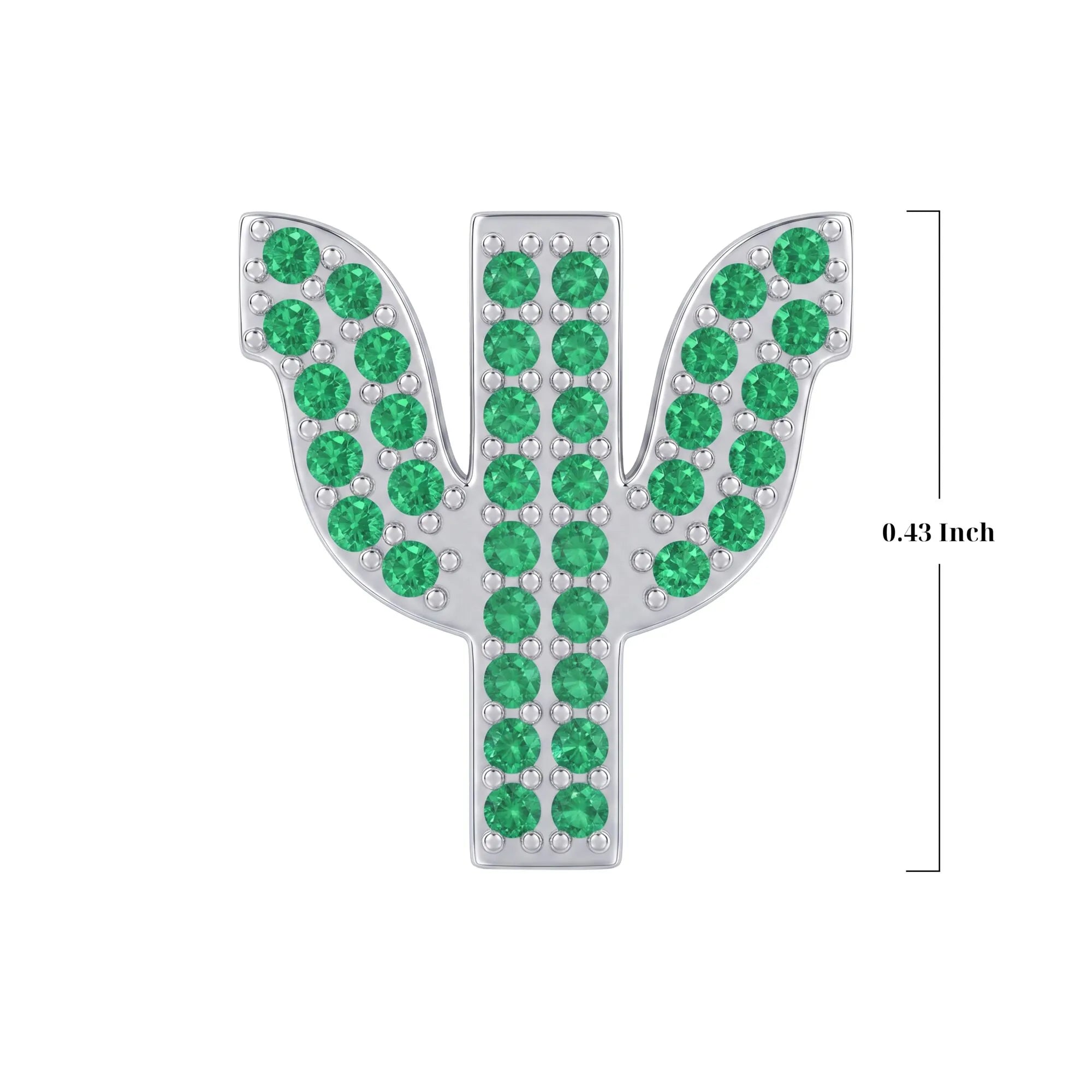 Green Letter Ψ / Psi Charm