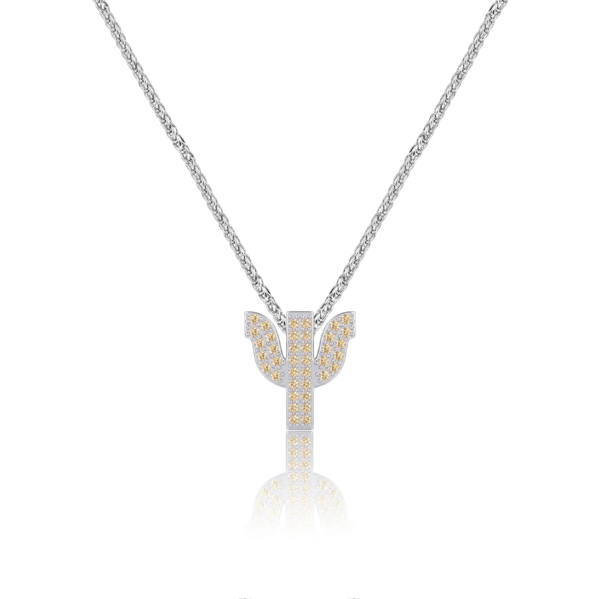 Gold Letter Ψ / Psi Charm