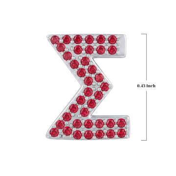 Red Letter Σ / Sigma Charm