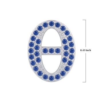 Blue Letter Θ / Theta Charm