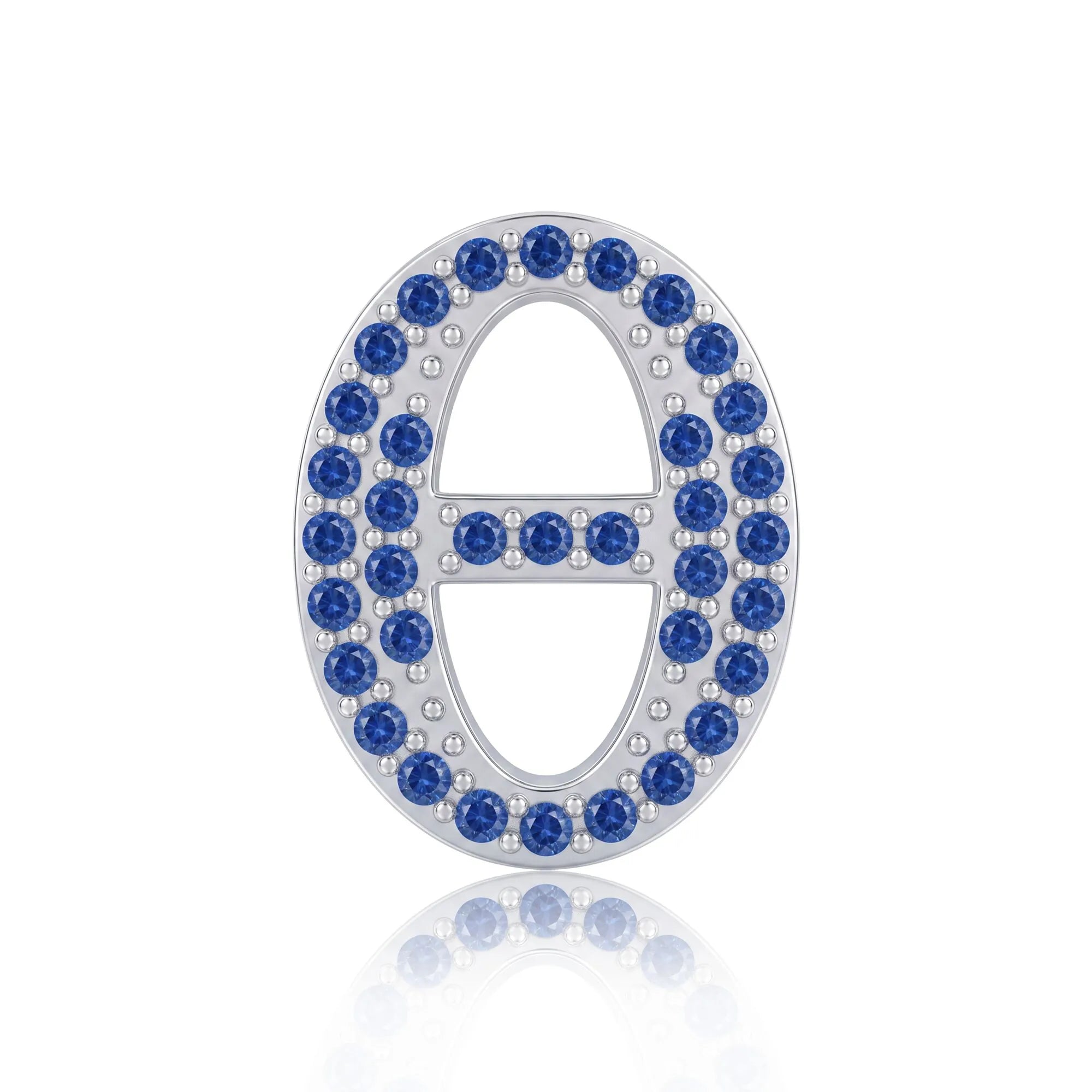 Blue Letter Θ / Theta Charm