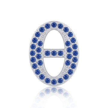 Blue Letter Θ / Theta Charm