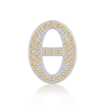 Gold Letter Θ / Theta Charm