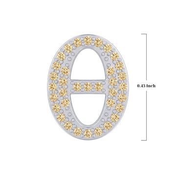 Gold Letter Θ / Theta Charm