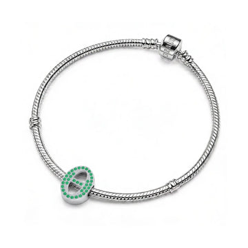 Green Letter Θ / Theta Charm