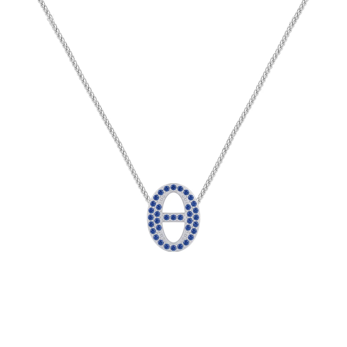 Blue Letter Θ / Theta Charm