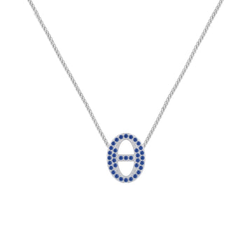 Blue Letter Θ / Theta Charm