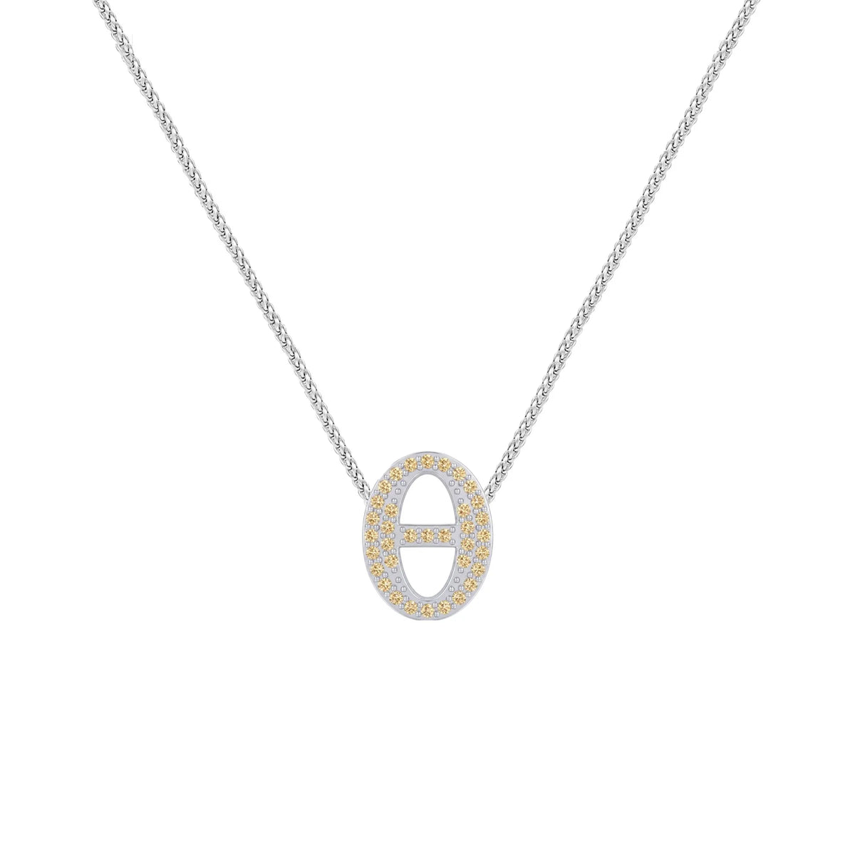 Gold Letter Θ / Theta Charm