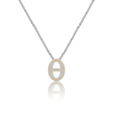 Gold Letter Θ / Theta Charm