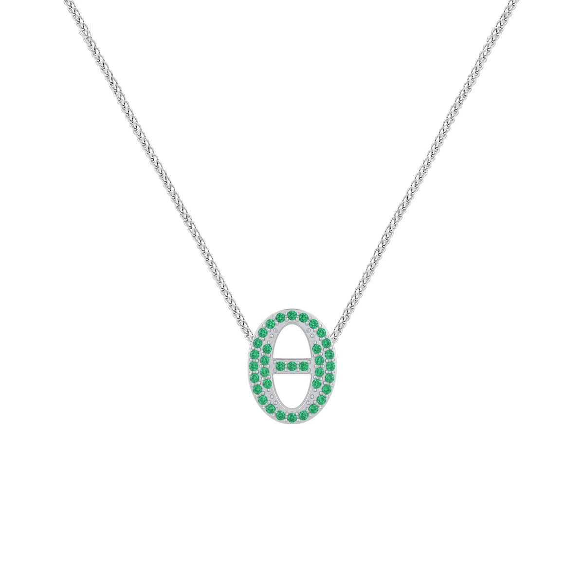 Green Letter Θ / Theta Charm