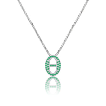 Green Letter Θ / Theta Charm