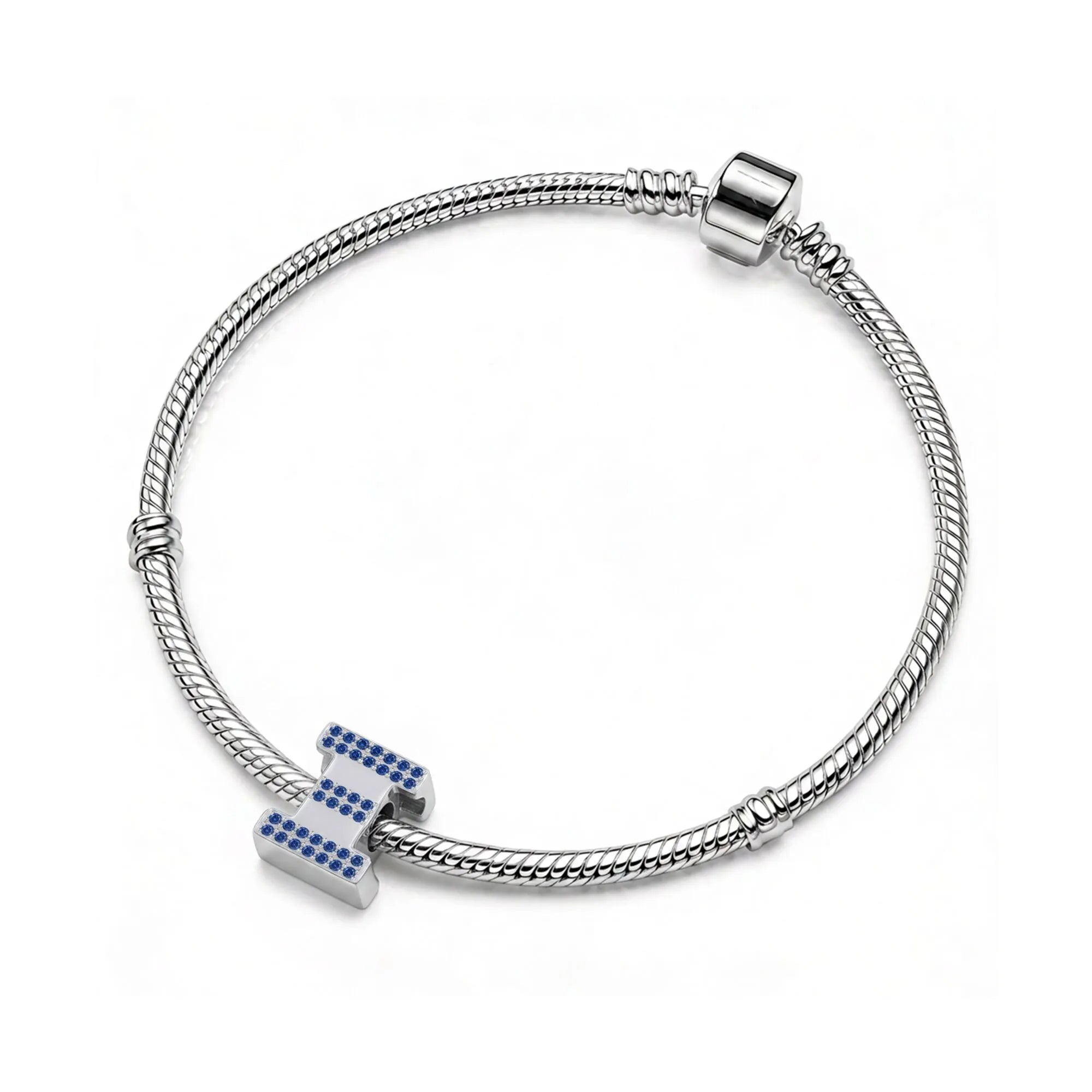 Blue Letter Ξ / Xi Charm