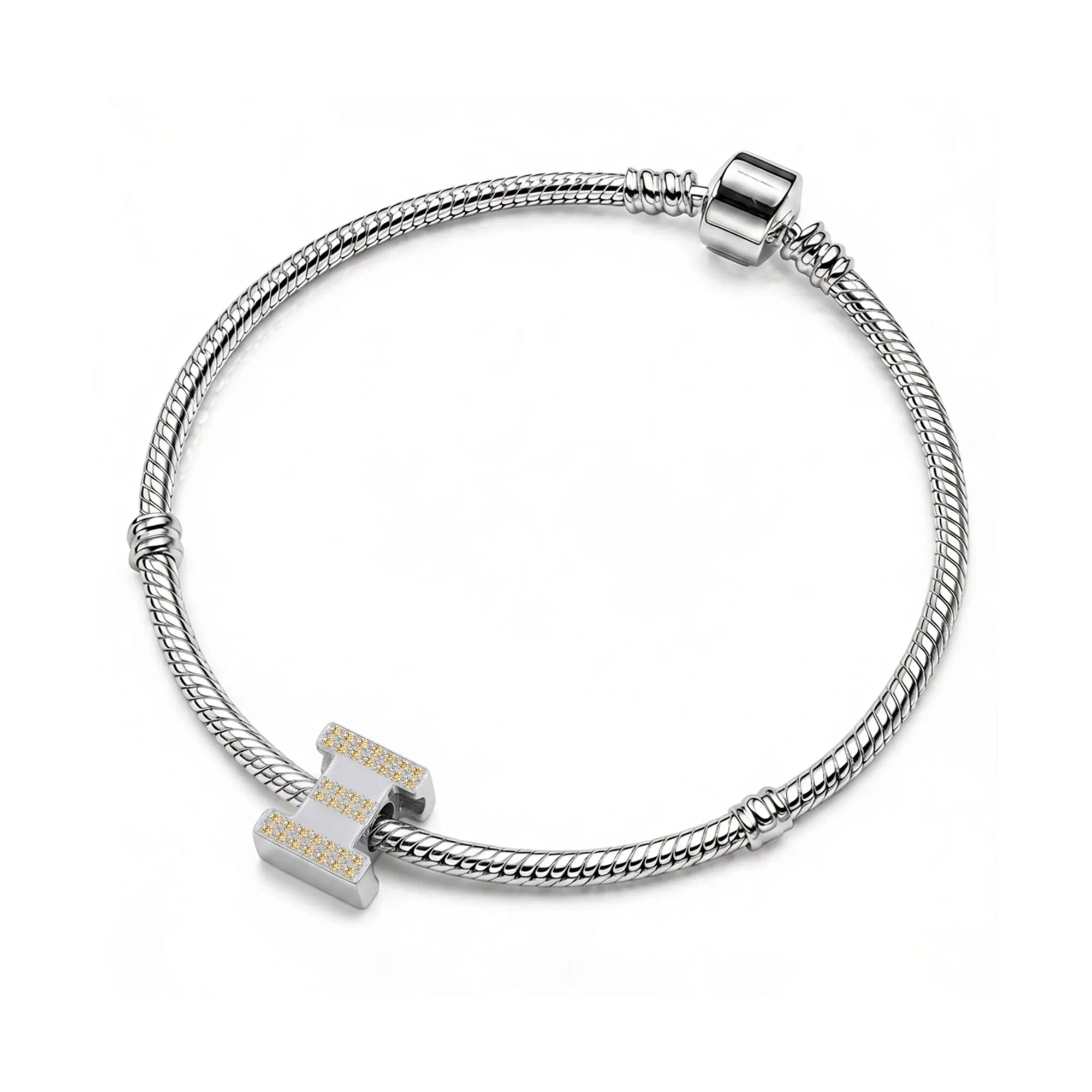 Gold Letter Ξ / Xi Charm