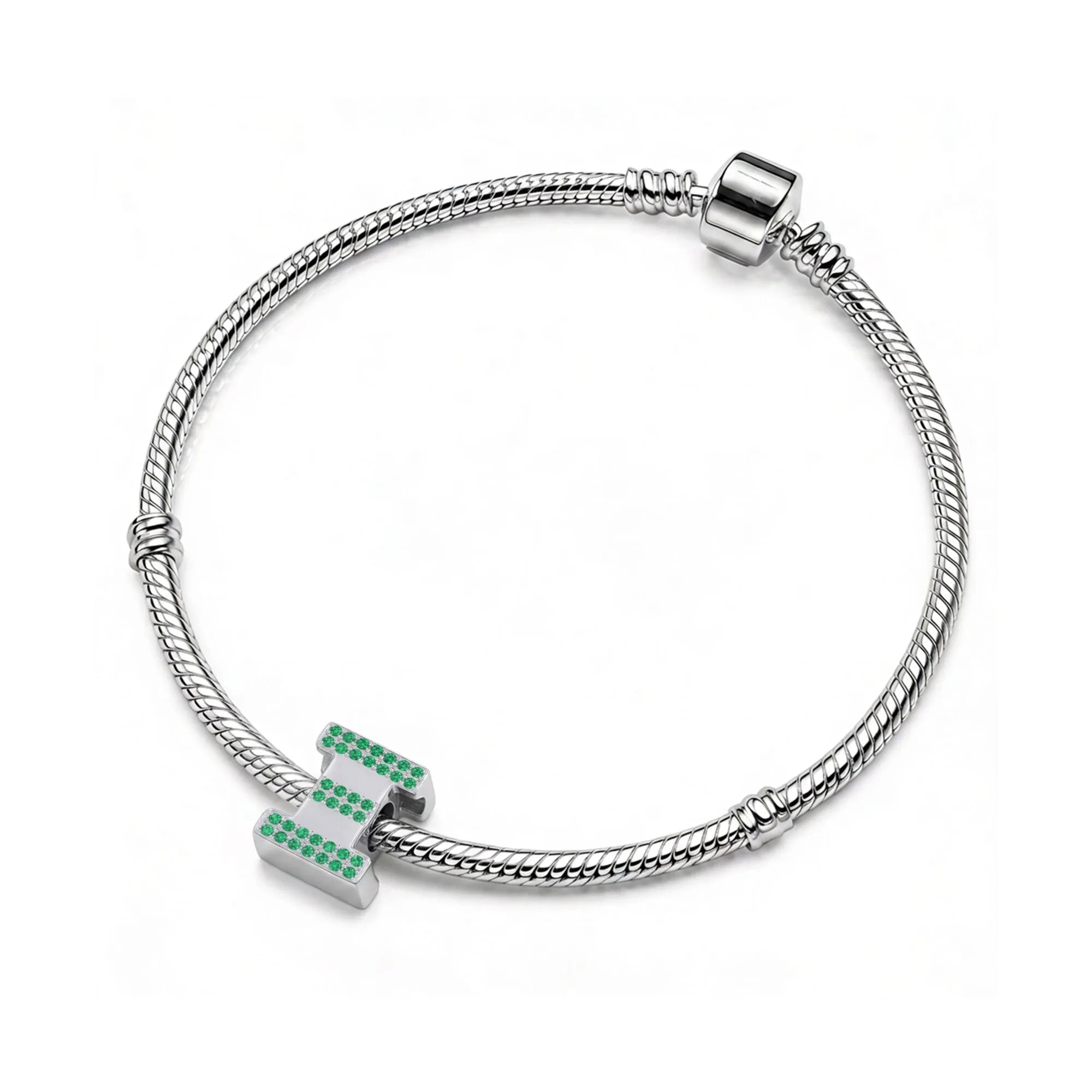 Green Letter Ξ / Xi Charm