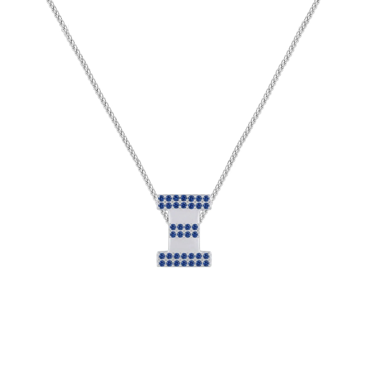 Blue Letter Ξ / Xi Charm