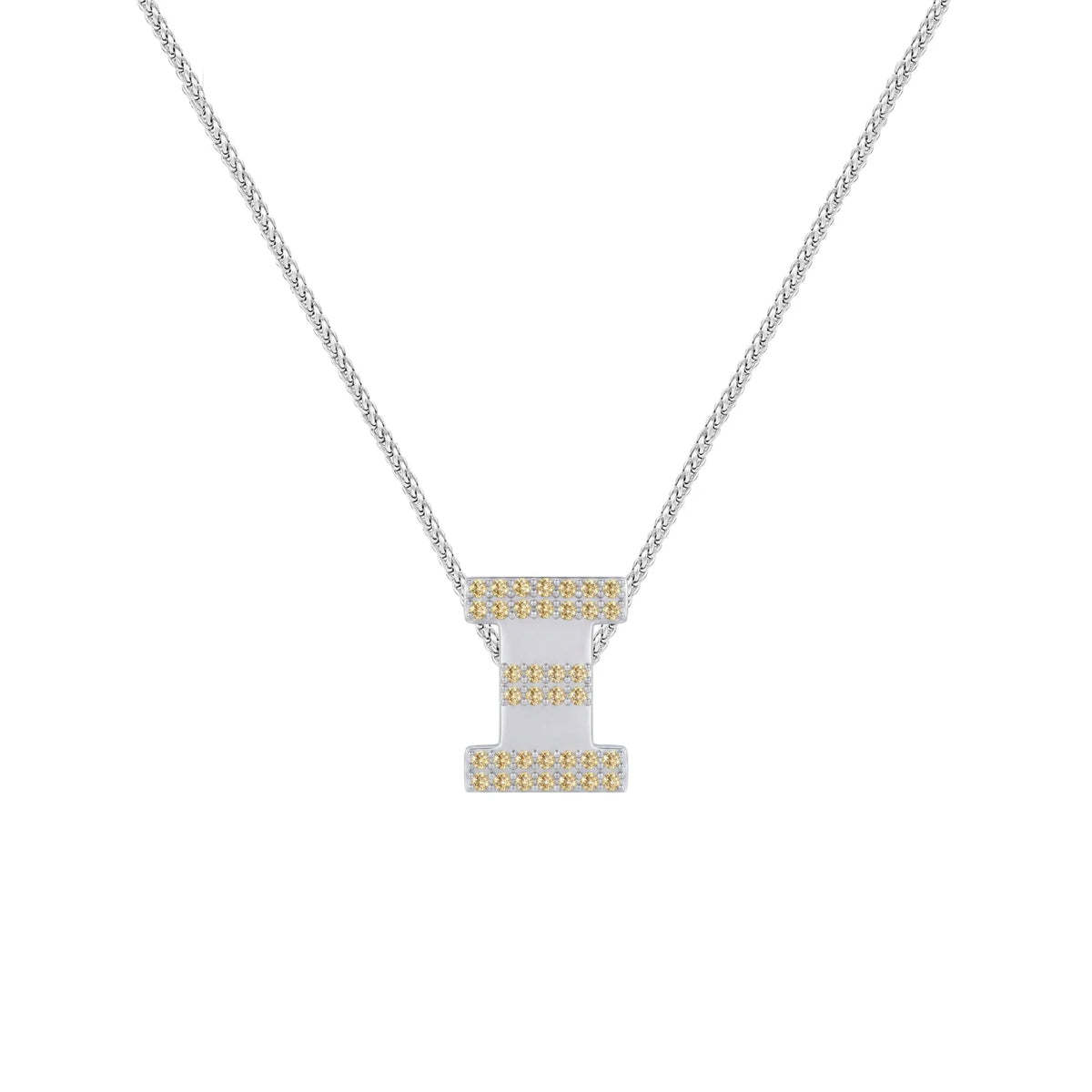 Gold Letter Ξ / Xi Charm