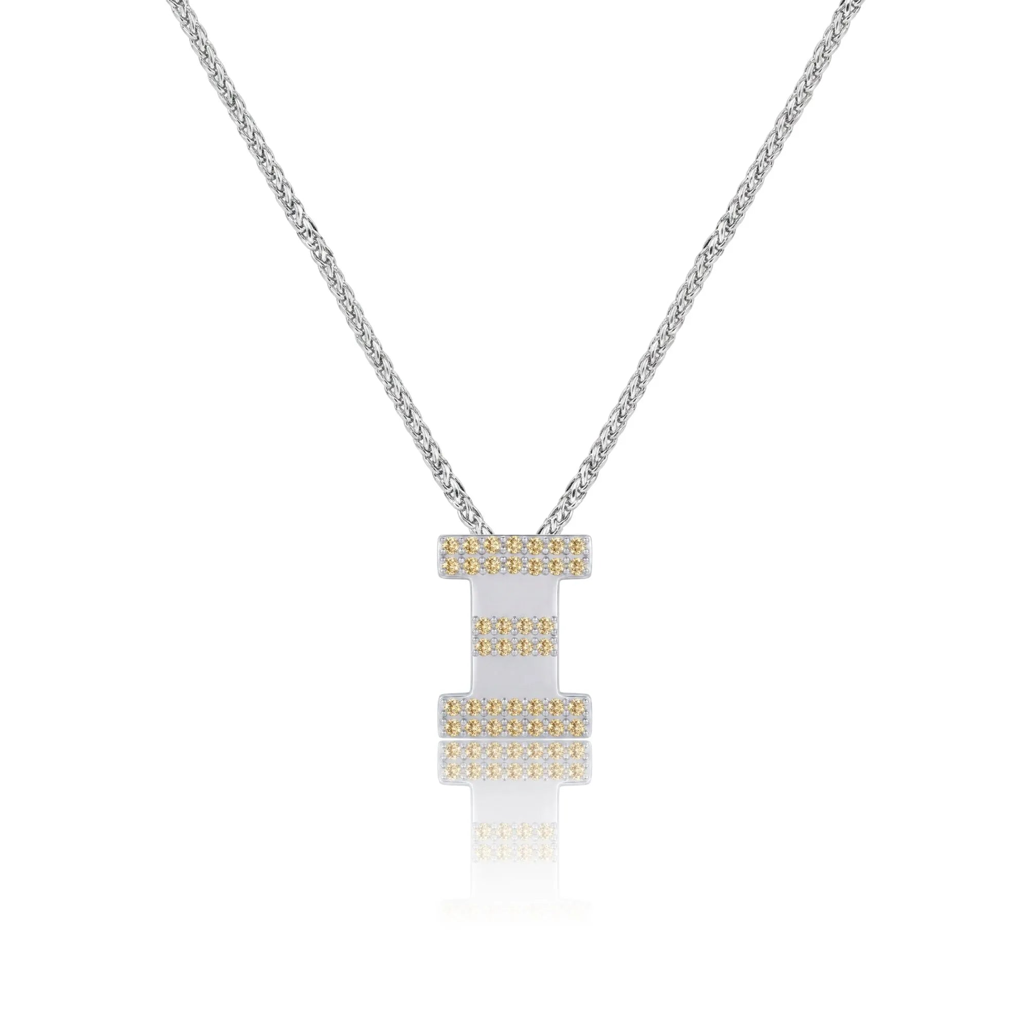 Gold Letter Ξ / Xi Charm