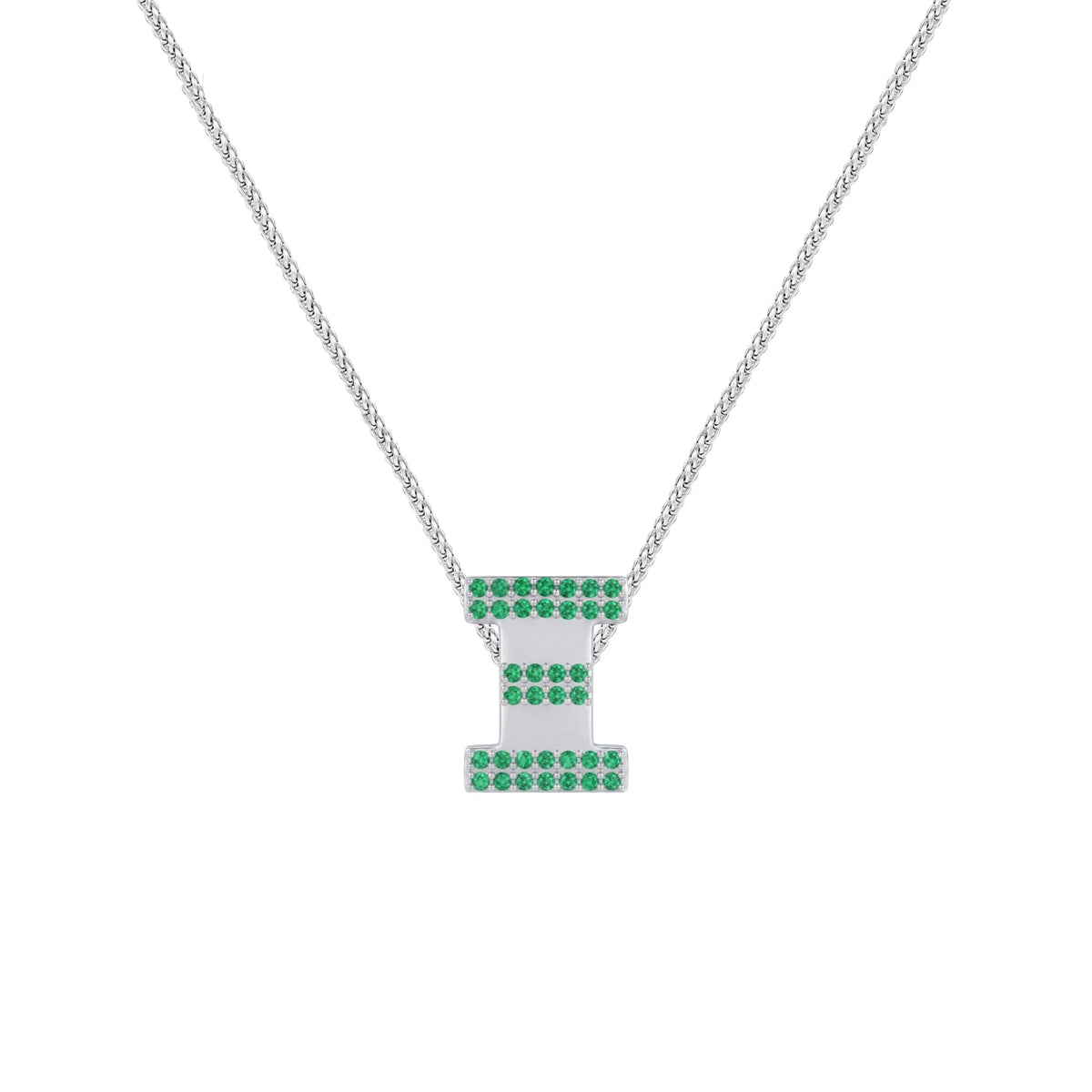 Green Letter Ξ / Xi Charm